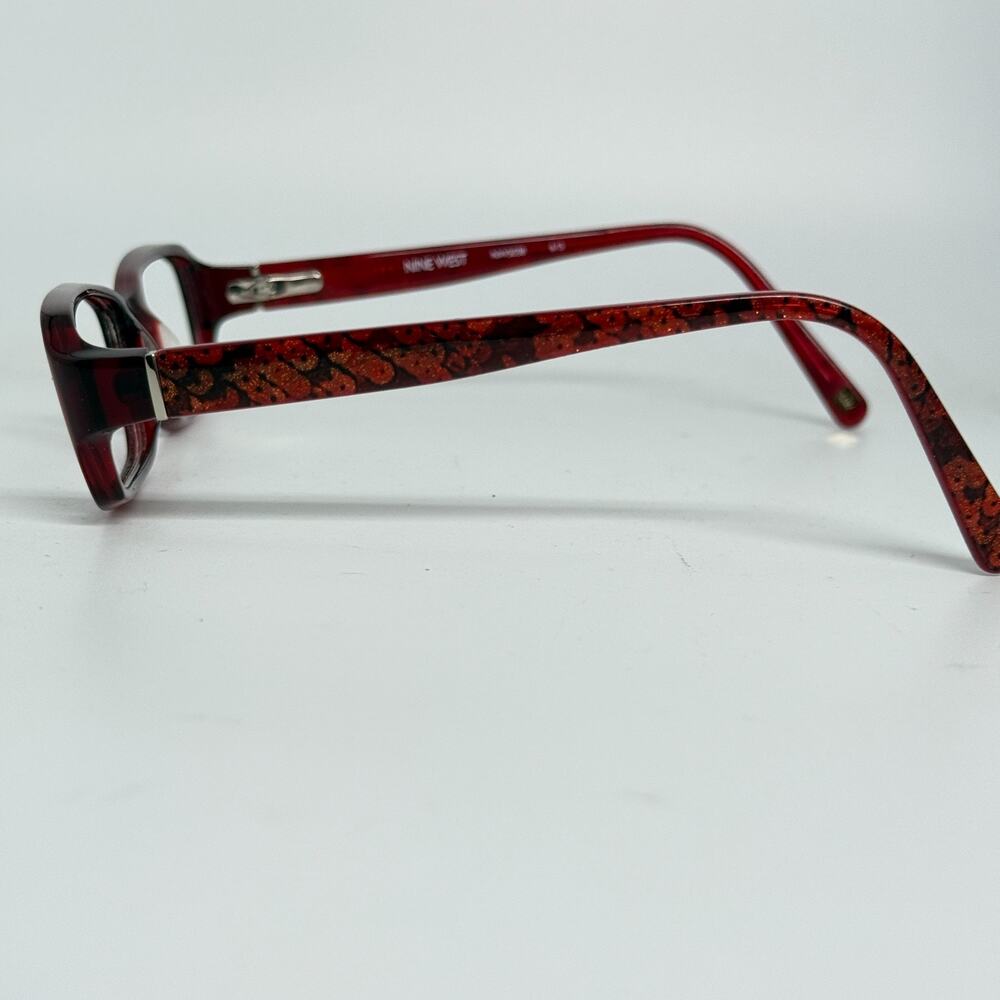 Nine West Eyeglasses Frames Red NW5038‎ 615 Full rim H18655 - Picture 2 of 7